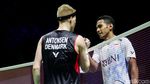 Chico Dikalahkan Anders Antonsen di Indonesia Masters 2024