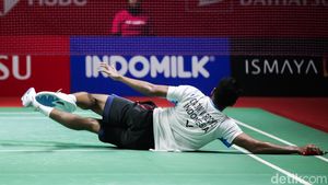 Chico Dikalahkan Anders Antonsen di Indonesia Masters 2024