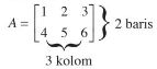 contoh matriks matematika.