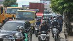 Duh, Trotoar Depan Stasiun Kranji Dijajah Pemotor