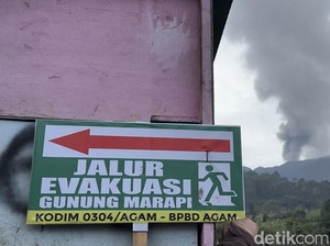 Bandara Minangkabau Ditutup Sementara Imbas Erupsi Marapi