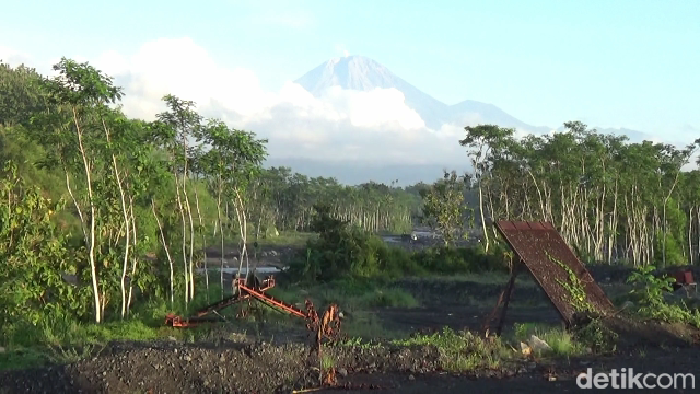 gunung semeru erupsi setinggi 800 meter