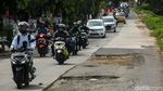 Hati-hati! Jalanan di Kranji Ini Membahayakan