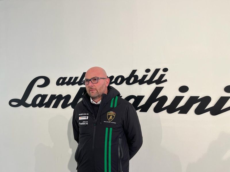Head of Motorsport  Lamborghini, Giorgio Sanna