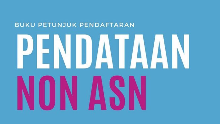 Ilustrasi buku Pendataan Non ASN milik BKN