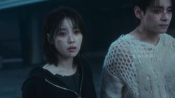 Momen IU dan V BTS Bikin Baper di MV Love Wins All