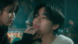 Momen IU dan V BTS Bikin Baper di MV Love Wins All