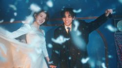 Momen IU dan V BTS Bikin Baper di MV Love Wins All