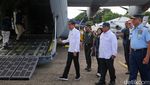 Jokowi Hadiri Penyerahan Pesawat Hercules dari Kemhan ke TNI