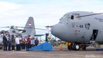 Jokowi Hadiri Penyerahan Pesawat Hercules dari Kemhan ke TNI