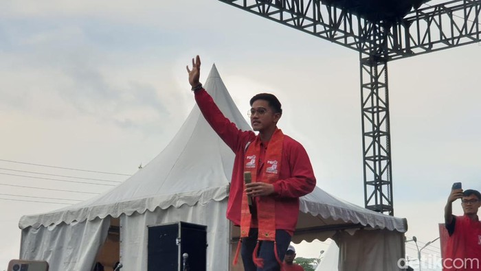 Kaesang Pangarep (Goklas Wisely/detikSumut)