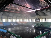 GOR Purna Krida Bali Terbakar