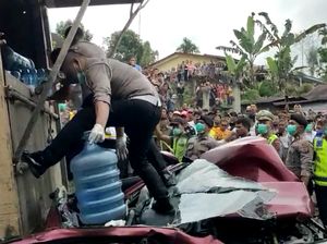 Tragedi Kecelakaan Beruntun Mengerikan di Simalungun yang Bikin 6 Orang Tewas