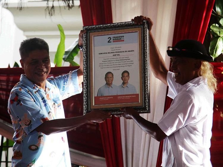 KRP 08 Deklarasi Dukung Prabowo-Gibran