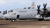 Pesawat angkut berat C-130J-30 Super Hercules dengan tail number A-1344 ini diterbangkan ke tanah air dari pabriknya di Marietta, Georgia, Amerika Serikat, pada 16 Januari 2023.  