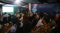 Kegiatan nobar tersebut sebagai bentuk dukungan masyarakat Indonesia khususnya TKN untuk mendukung Timnas. 