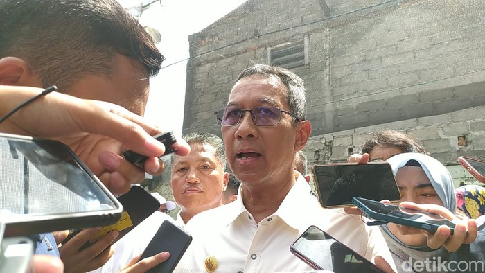 Penjabat (Pj) Gubernur Heru Budi Hartono. (Brigitta/detikcom)