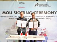 Kembangkan Teknologi Konversi Energi, Pertamina NRE Gandeng Hitachi Energy