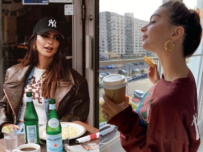 Pola Makan Emily Ratajkowski, Model yang Doyan Kopi dan Croissant