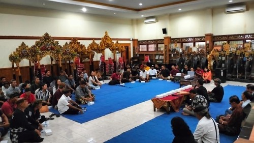 Rapat kordinasi persiapan PKB XLVI tahun 2024 di kantor Dinas Kebudayaan Kota Denpasar, Jalan Hayam Wuruk nomor 69 Denpasar, Bali, beberapa waktu lalu.(Pemkot Denpasar)