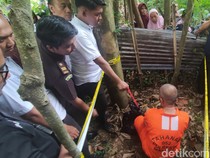 Tukang Pijat Malang Mutilasi Pria Surabaya Peragakan 21 Adegan Rekonstruksi