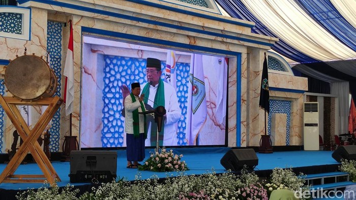 SBY memberi kuliah umum di Ponpes Tremas Pacitan