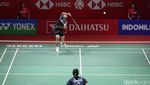 Senyum Gregoria Usai Kalahkan Wakil Jerman di Indonesia Masters
