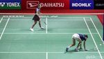 Senyum Gregoria Usai Kalahkan Wakil Jerman di Indonesia Masters