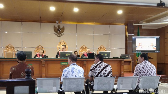 Sidang pemeriksaan saksi di kasus Bandung Smart City jilid II.