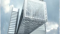 Jembatan ini menghubungkan dua gedung pencakar langit, yang digambarkan oleh Nikken Sekkei, perusahaan Jepang yang merancangnya, sebagai menara ayah dan anak. Gedung One Zaabeel akan dibuka bulan depan.