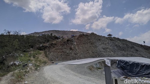 Suasana TPA Kebon Kongok pada bulan September 2023 lalu