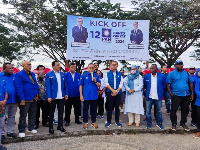 Zulhas Kampanye di Papua