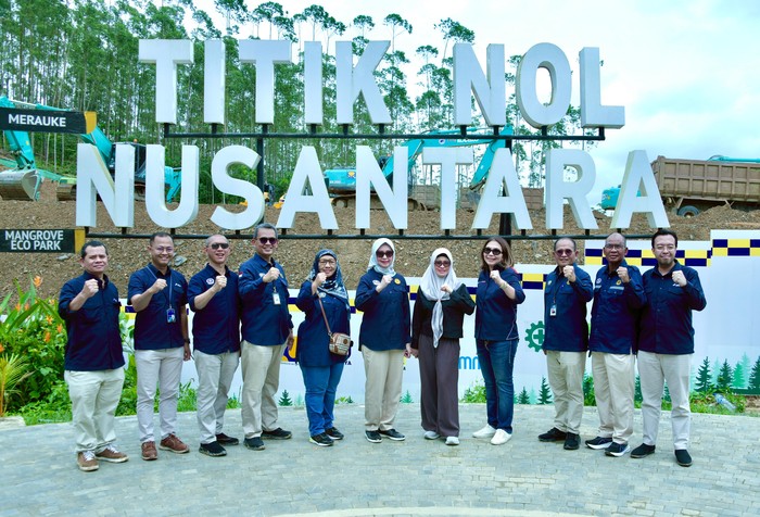 Badan Pengatur Hilir Minyak dan Gas Bumi (BPH Migas) meninjau pembangunan fasilitas Jaringan Gas (Jargas) di IKN, Kalimantan Timur
