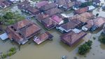 Banjir Jambi Terlihat dari Udara