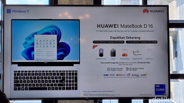 Huawei MateBook D 16