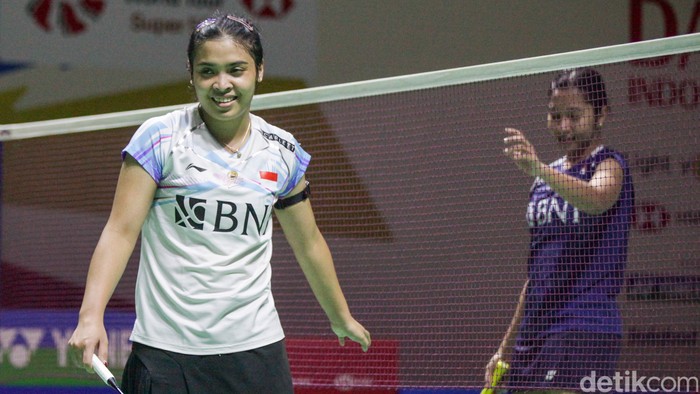 Dalam pertandingan babak 16 besar di Istora Senayan, Jakarta, Kamis (25/1/2024) sore WIB, Gregoria menang 21-5, 21-11.
