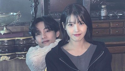 Intip Belakang Layar MV Love Wins All IU Bareng V BTS