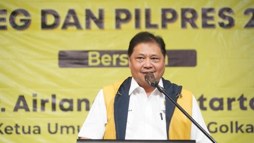 Ketua Umum Partai Golkar Airlangga Hartarto