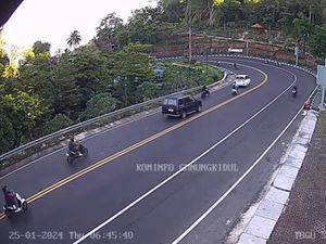 Lalin Jalan Wonosari Pagi Ini Lancar, Selalu Jaga Stamina!