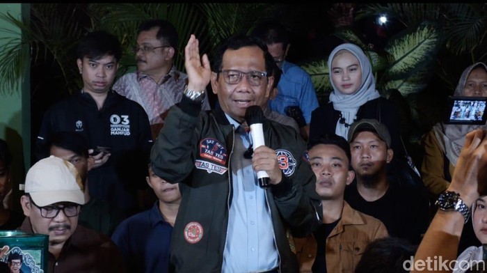 Mahfud Md di Lampung (Rumondang N/detikcom)