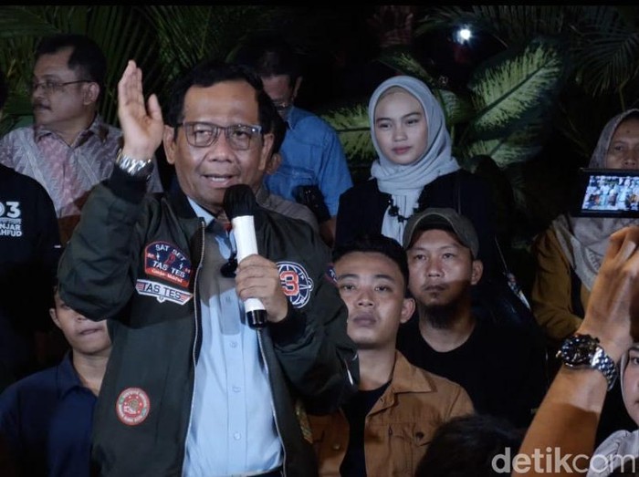 Mahfud Md di Lampung (Rumondang N/detikcom)