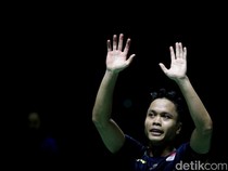 Mantap! Ginting Maju ke 8 Besar Indonesia Masters 2024