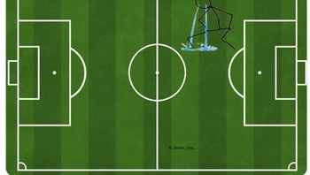 Gambaran pemain Barca ketika tadi malam. Foto: X