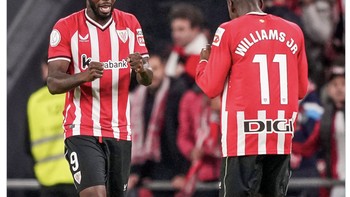 Dua saudara Williams yang bikin Barca tersingkir. Foto: X