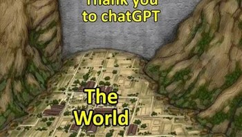 Kamu harus bersikap baik pada siapapun, termasuk ChatGPT. Biar apa? Biar selamat. Foto: via Loco Buzz