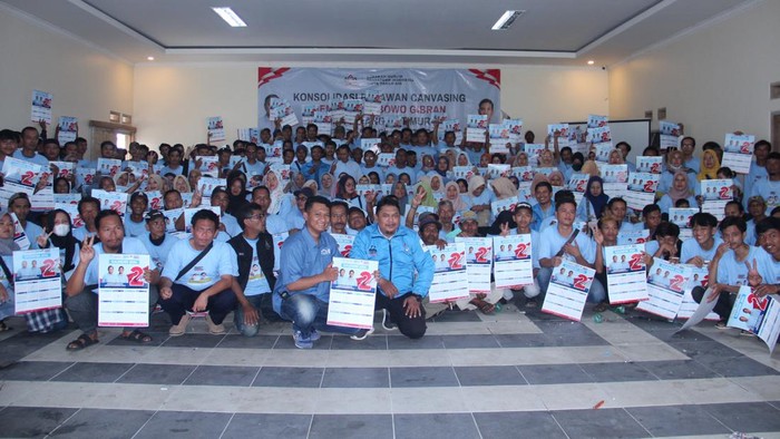 Gerakan Persatuan Indonesia Cinta Tanah Air (Gempita) melaksanakan konsolidasi relawan canvasing dibeberapa titik. Ini merupakan komitmen dan usaha Gempita untuk memenangkan Prabowo-Gibran di pemilu presiden 2024.