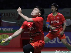 Hasil Indonesia Masters 2024: Leo/Daniel Maju ke Semifinal