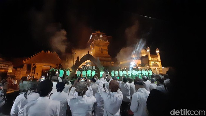 Pembukaan rangkaian tasis ke-489 Masjid Menara Kudus, Kamis (25/1/2024).