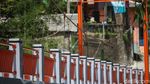 Penampakan Jembatan Gantung Parung Serab Depok Usai Direnovasi