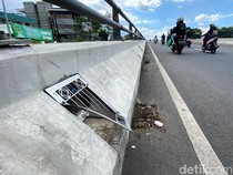 Pencuri Ratusan Lampu di Flyover Kopo Bandung Masih Misterius